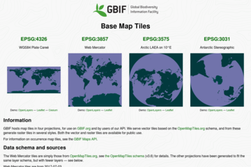 GBIF Base Map Tiles