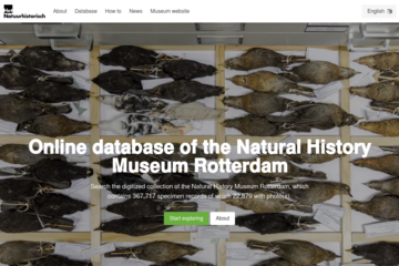 (Staging) Virtual Collection of the Natural History Museum Rotterdam
