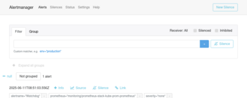 Dev+Test Alertmanager