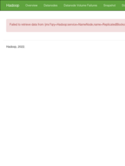 UAT HDFS namenode 0